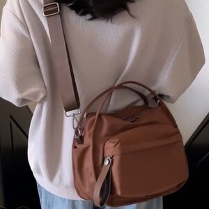 Brown Convertible Satchel